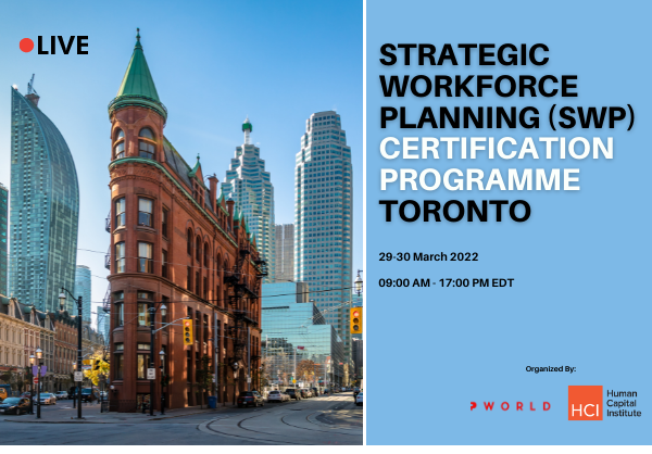 Strategic Workforce Planning Certification Program (SWP) Toronto 2022