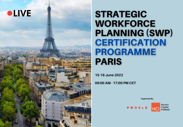 Strategic Workforce Planning Certification Program (SWP) Paris