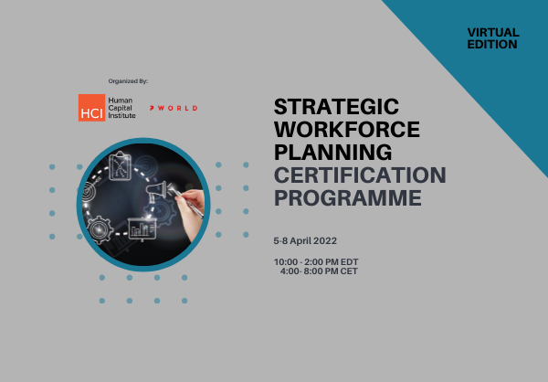 Strategic Workforce Planning Virtual Edition April 2022