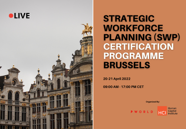 Strategic Workforce Planning Certification Program (SWP) Brussels