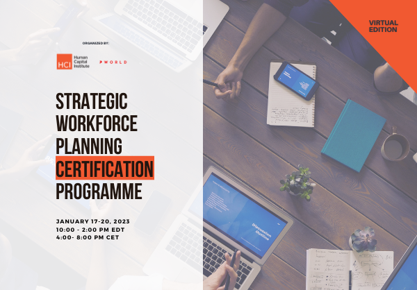 Strategic Workforce Planning Virtual Edition January 2023