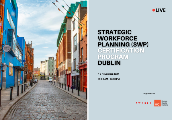 Strategic Workforce Planning Certification Program Dublin 2024