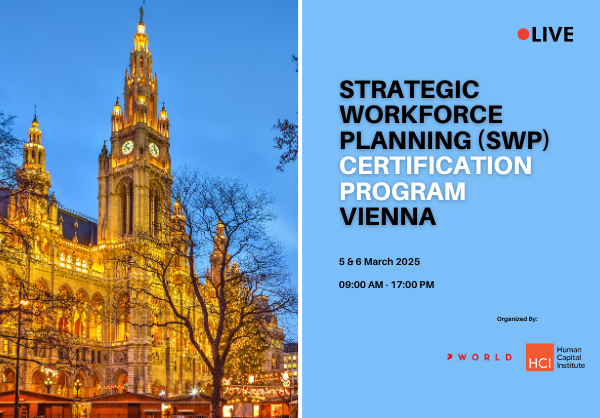 Strategic Workforce Planning Certification Program Vienna 2025