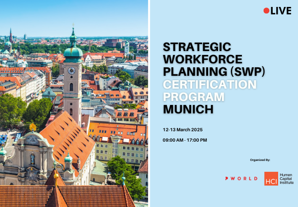 Strategic Workforce Planning Certification Program Munich 2025