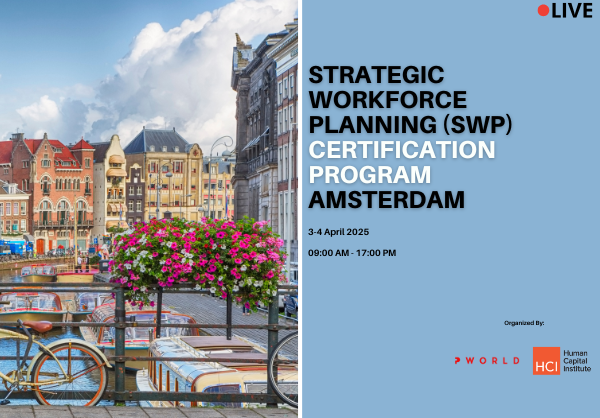 Strategic Workforce Planning Certification Program Amsterdam 2025
