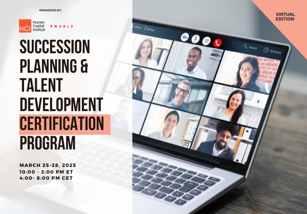 Succession Planning & Talent Development Certification Program March 2025